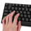 Rrouserry USB gaming keyboard Russian layout compact 3