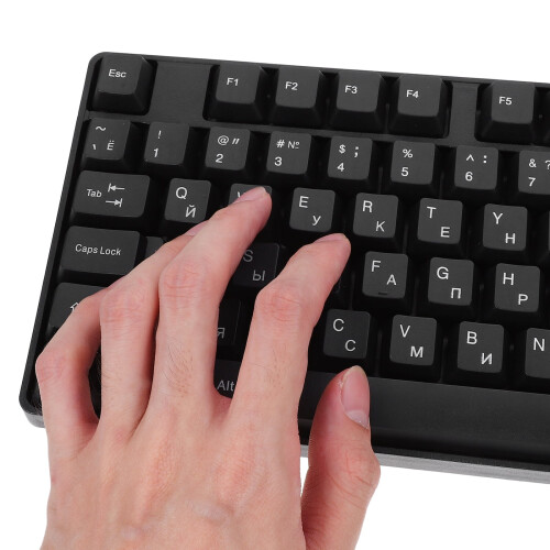 Rrouserry USB gaming keyboard Russian layout compact 2