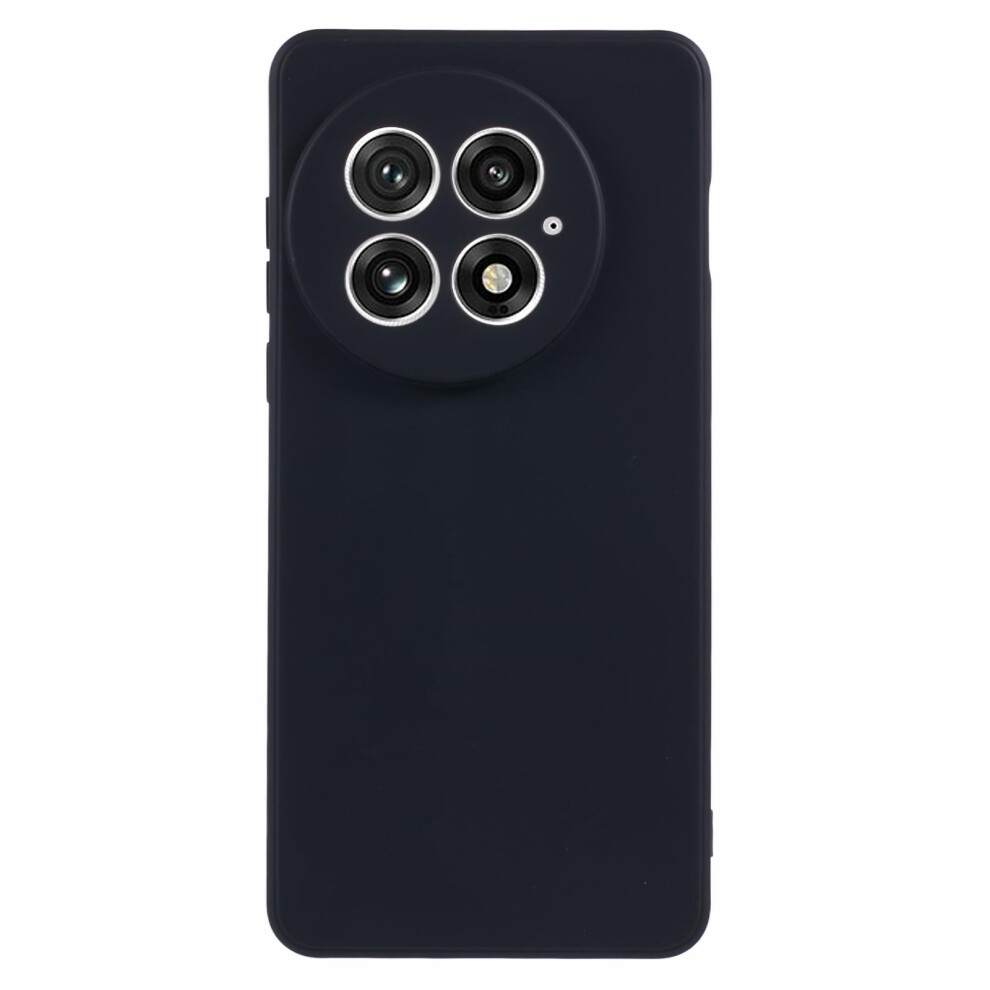 (Black) Amorus For Oneplus 13 Case Precise Cutouts Tpu Fiber Lining Shockproof Phone Cover Black 6914294326880