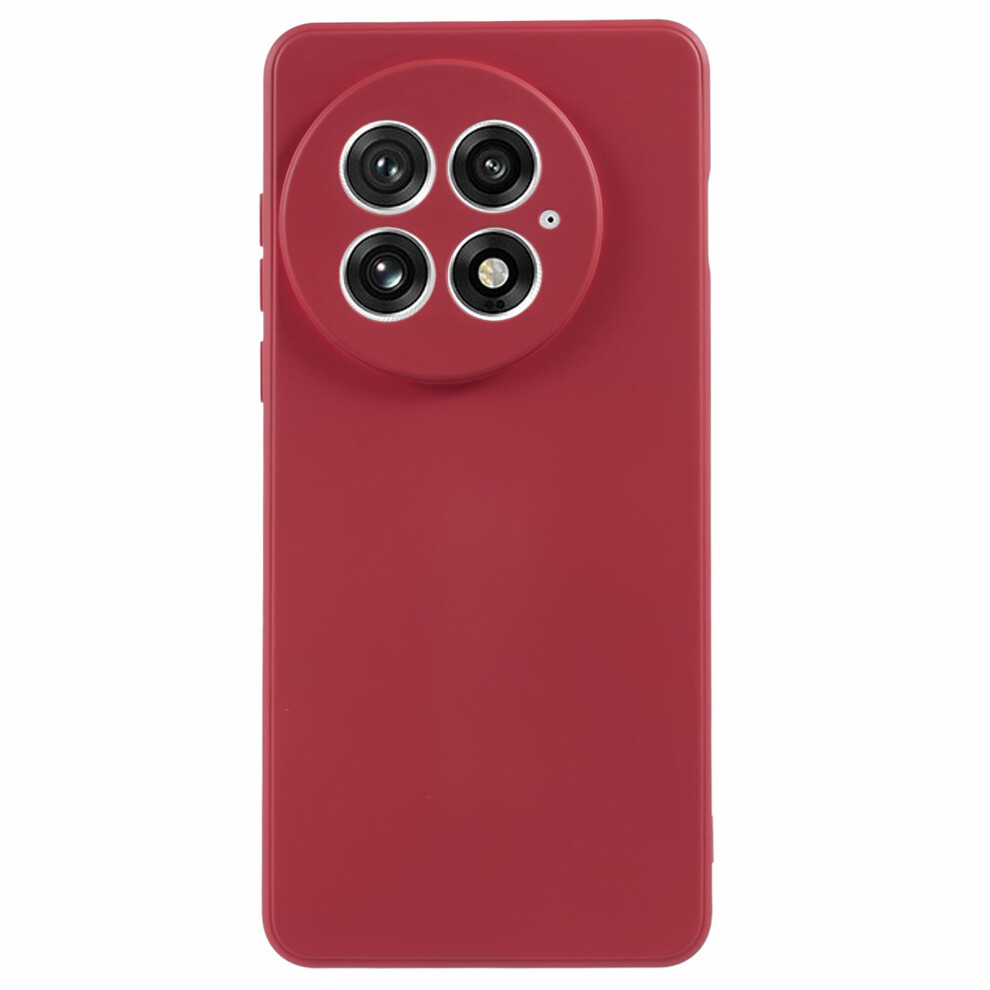 (Hawthorn ) Amorus For Oneplus 13 Case Precise Cutouts Tpu Fiber Lining Shockproof Phone Cover Red 6914297397917