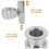 Gas Grill Fitting Iron Bolt 1 Piece 5
