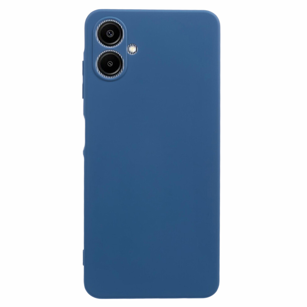 (Sapphire) Amorus For Samsung Galaxy A06 4G Case Precise Cutouts Tpu Fiber Lining Shockproof Phone Cover Blue 6914294421110