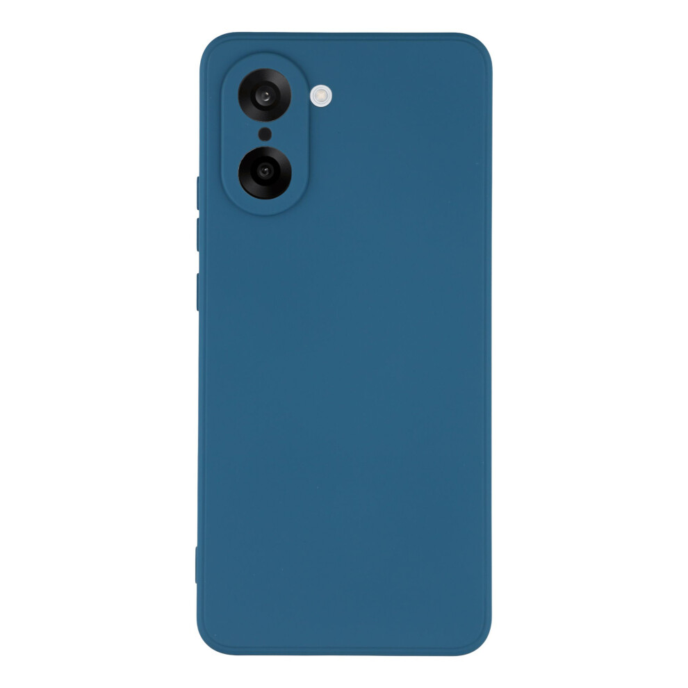 (Sapphire) Amorus For Oneplus Nord Ce5 5G / Ace 5 Racing 5G Case Precise Cutouts Tpu Fiber Lining Shockproof Phone Cover Blue 6914290147526