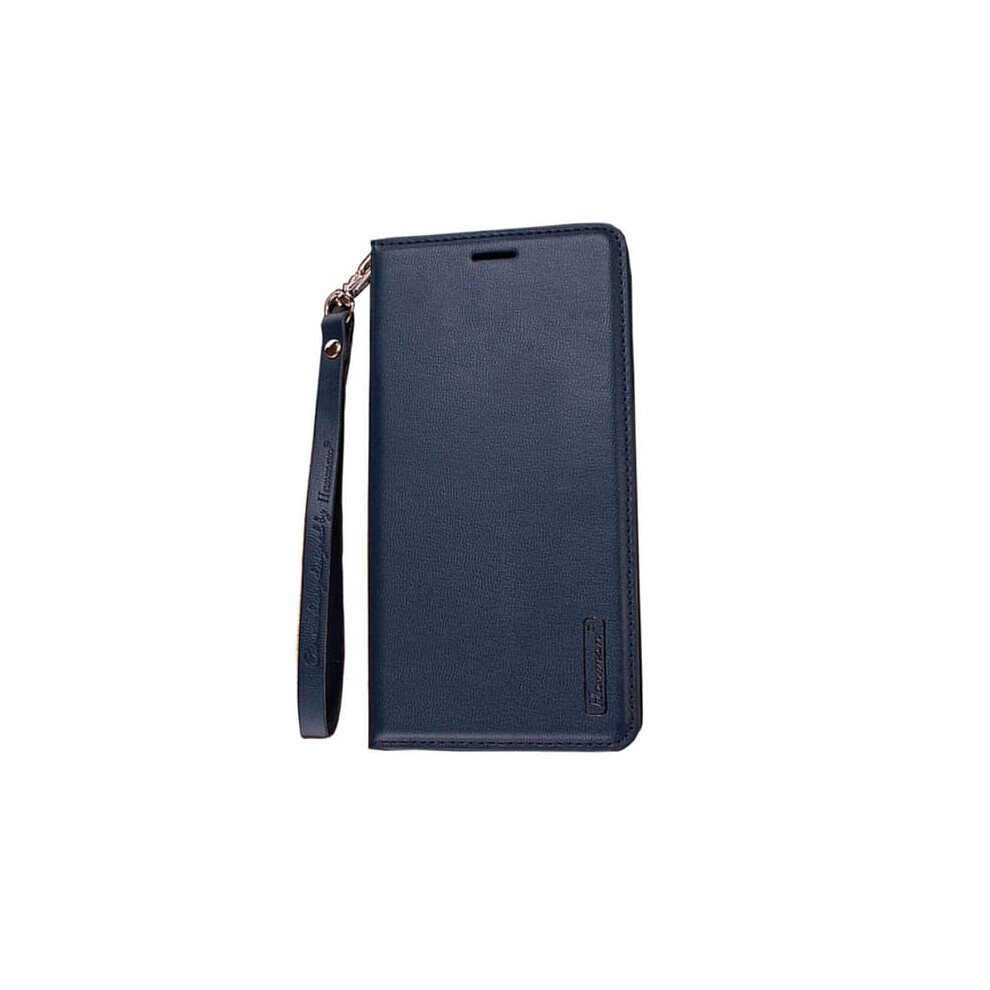 Hanman Wallet Case For Iphone 15 Navy Blue 962029538059