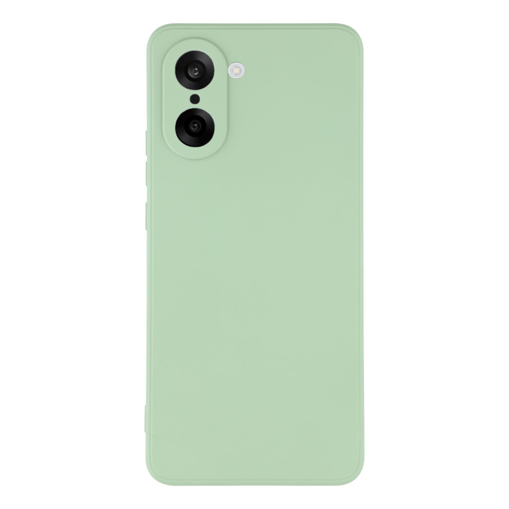 (Matcha ) Amorus For Oneplus Nord Ce5 5G / Ace 5 Racing 5G Case Precise Cutouts Tpu Fiber Lining Shockproof Phone Cover Green 6914295323468