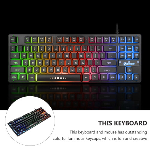 Mechanical Keyboard for Computer Gaming and Office Use 2