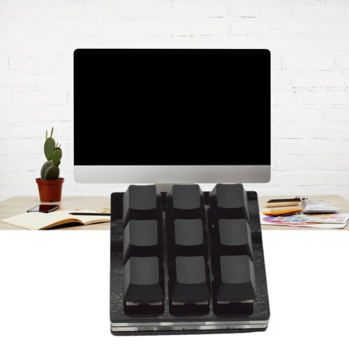 9-key macro mechanical keypad for gaming 2