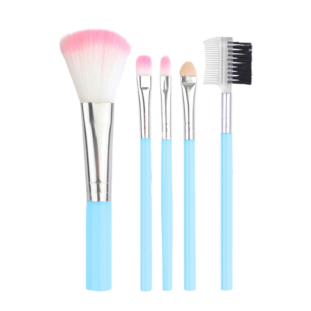Kiplyki makeup brush set black 5 pcs