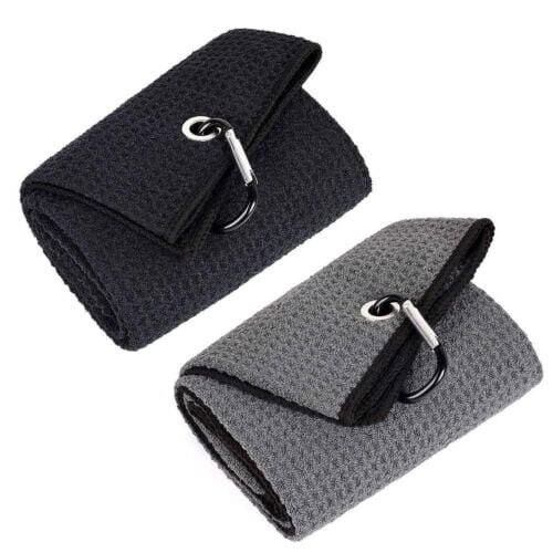 Golf Towel Microfiber Waffle 16x23.6 Inch 2 Pack