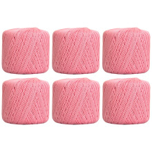 Mercerized Cotton Crochet Thread Size 3 6-Pack 50g