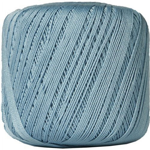 Threadart cotton crochet thread size 10 light blue 50g