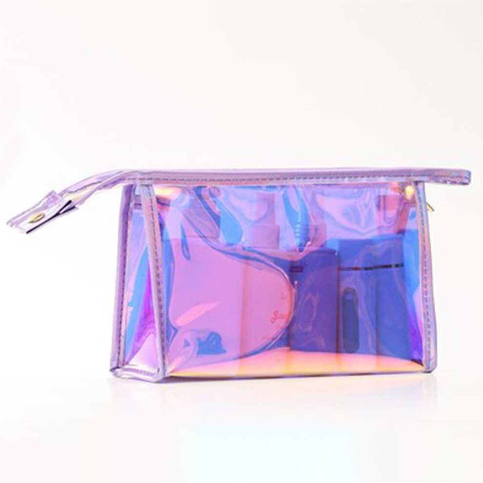 Holographic Makeup Bag Waterproof Cosmetic Pouch Travel