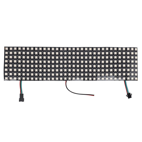 LED Matrix Panel, WS2812B RGB 832 Pixels Digital Flexible Dot Matrix Individually Addressable LED Display Screen 1