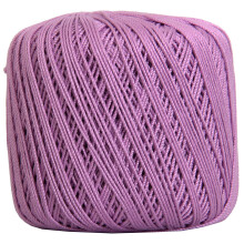 Threadart pure cotton crochet thread size 3 lilac 50g