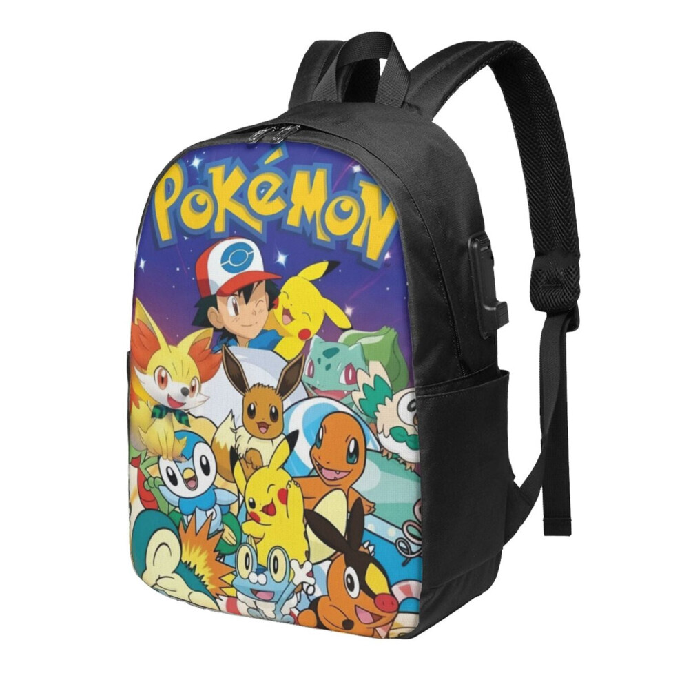 Pikachu F Laptop Backpack 17 Inch Light/Black 900881717540