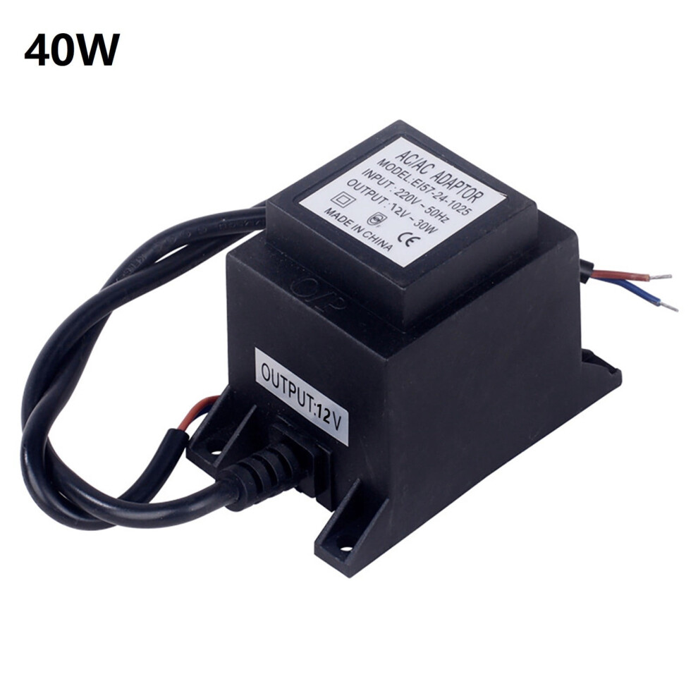 Led Transformer 12V Ac/Ac Outdoor Ip67 940684983544