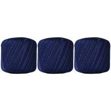Threadart Embroidery Floss Blue Color 41 Size 10 3-Pack