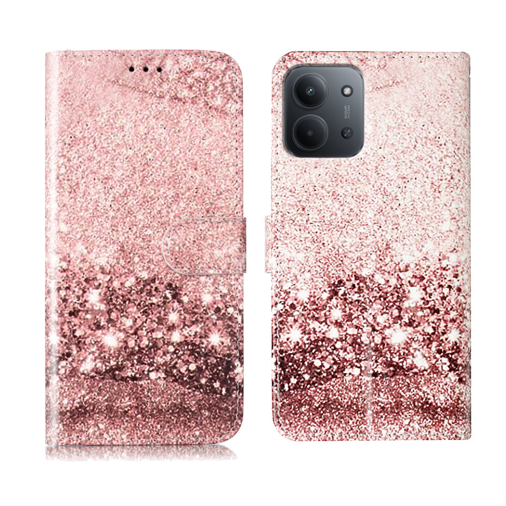(Rose Marble) For Xiaomi Redmi Redmi 15C 4G (Eu) (173Mm) / 15C 5G (Eu) (173Mm) / Poco C85 4G (173Mm) Case Marble Paint Leather Phone Cover Gold 6914293747280