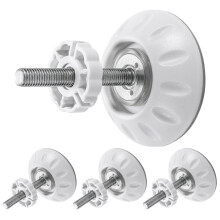 Wekvgz spindle rods for baby gate pressure mounts 4 pcs 8mm