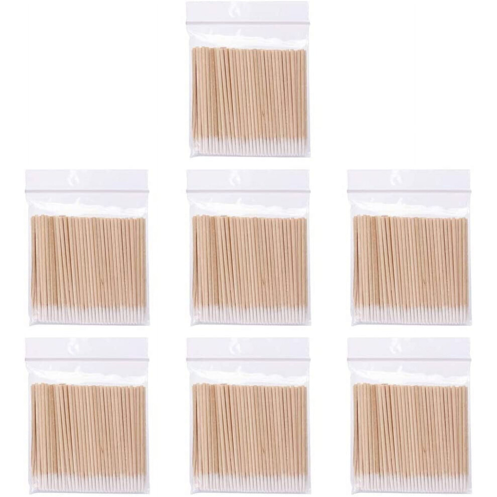 Wooden Cotton Swabs Pointed Disposable 7 Packs