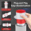 Downpipe Connection Floor Drain Seal Plug for Kitchen 5