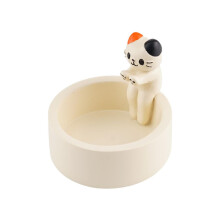 Bougeoir chaton, adorable bougeoir pour bougie d'aromathérapie en forme de chat grillé - Décoration ! N7R5