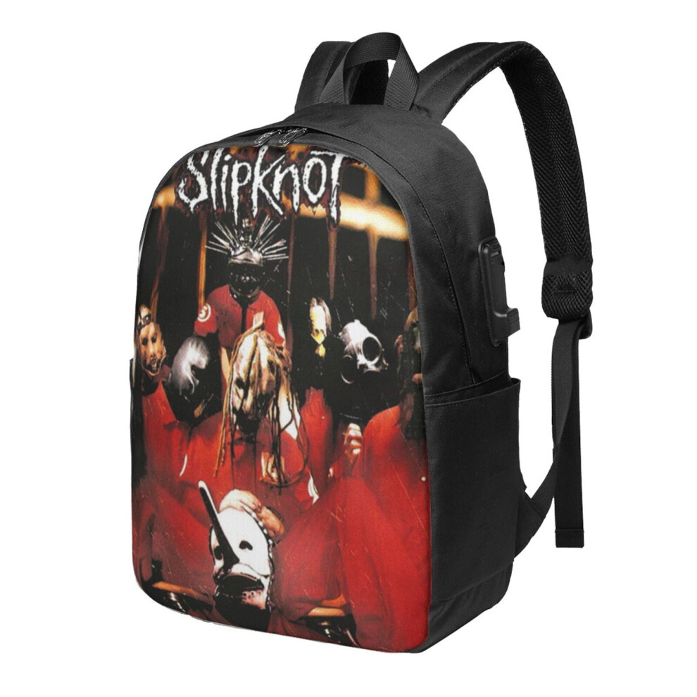 Slipknot F Laptop Backpack 17 Inch Light/Black 900881716772