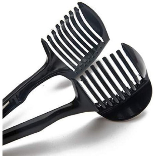 Black Plastic Fruit and Vegetable Slicer Multifunction Vegetable Chopper Kitchen Slicing Tool Home Cutting Gadget 1