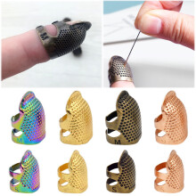 Walbest copper adjustable sewing thimble finger protector
