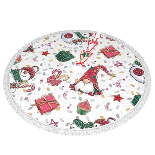 Rustikale Weihnachtsbaumdecke 30 Zoll 1