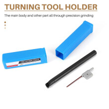 12Pcs Dcmt0702 Insertos De Carburo S12M-Sducr07 Boring Bar 150Mm con Llave para Herramientas De Torneado Interior De Torno Cnc