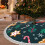 Christmas Tree Skirt 48 Inch Rustic Holiday Decor 8