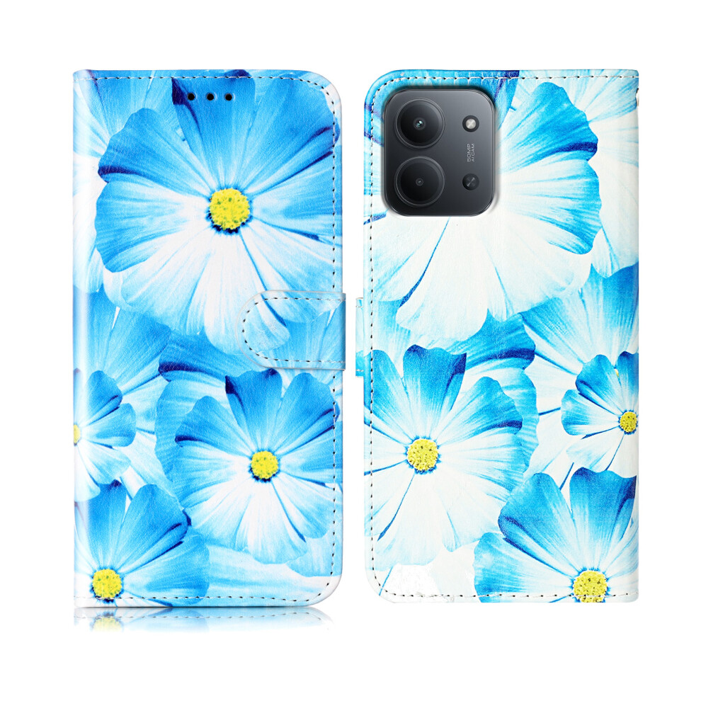 (Orchid) For Xiaomi Redmi 15C 4G (Global) (171Mm) Stand Case Marble Painted Folio Flip Leather Wallet Phone Cover 6914297163314