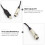 PVC line converter cable microphone for computer 1