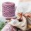 Natural Raffia Yarn Spool 150m for Crafts Crocheting Gift 2