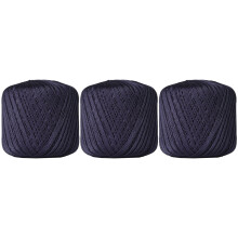 Crochet Thread 100% Mercerized Cotton Size 10 3-Pack 50g