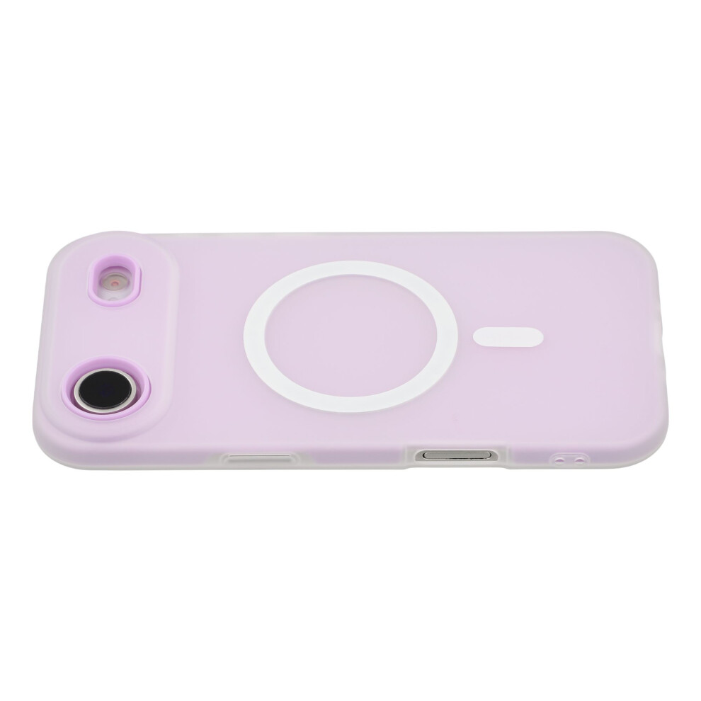 (Purple) For Iphone Air Case Compatible With Magsafe Pc + Tpu Frosted Phone Cover Large Camera Cutout Purple 6914294664678