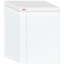 Perforerade skrivblock från Office Depot, 21,5 cm x 28,5 cm, linjerade, 50 ark