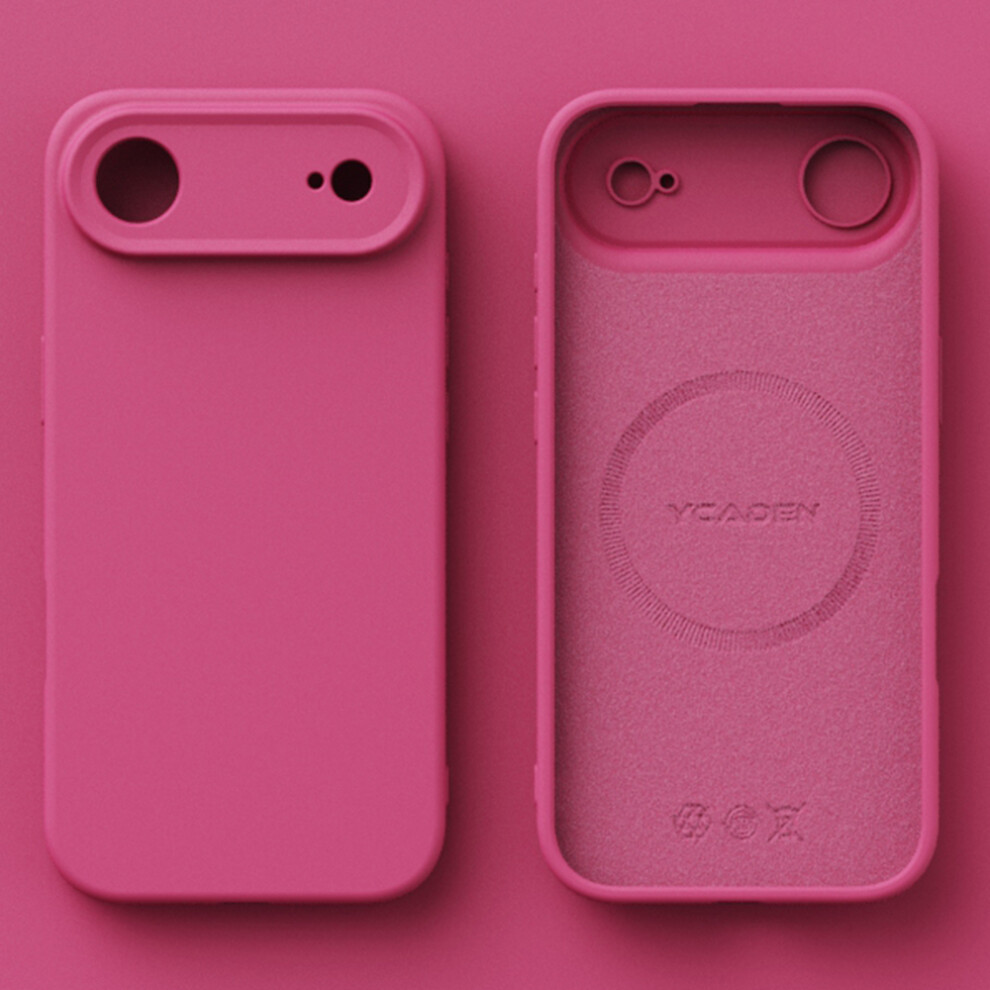 (Pitaya) Ycaden For Iphone Air Case Compatible With Magsafe Precise Cutouts Tpu Phone Back Cover 6914298012932