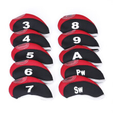 Delaman golf club head covers waterproof putter set 10 pcs