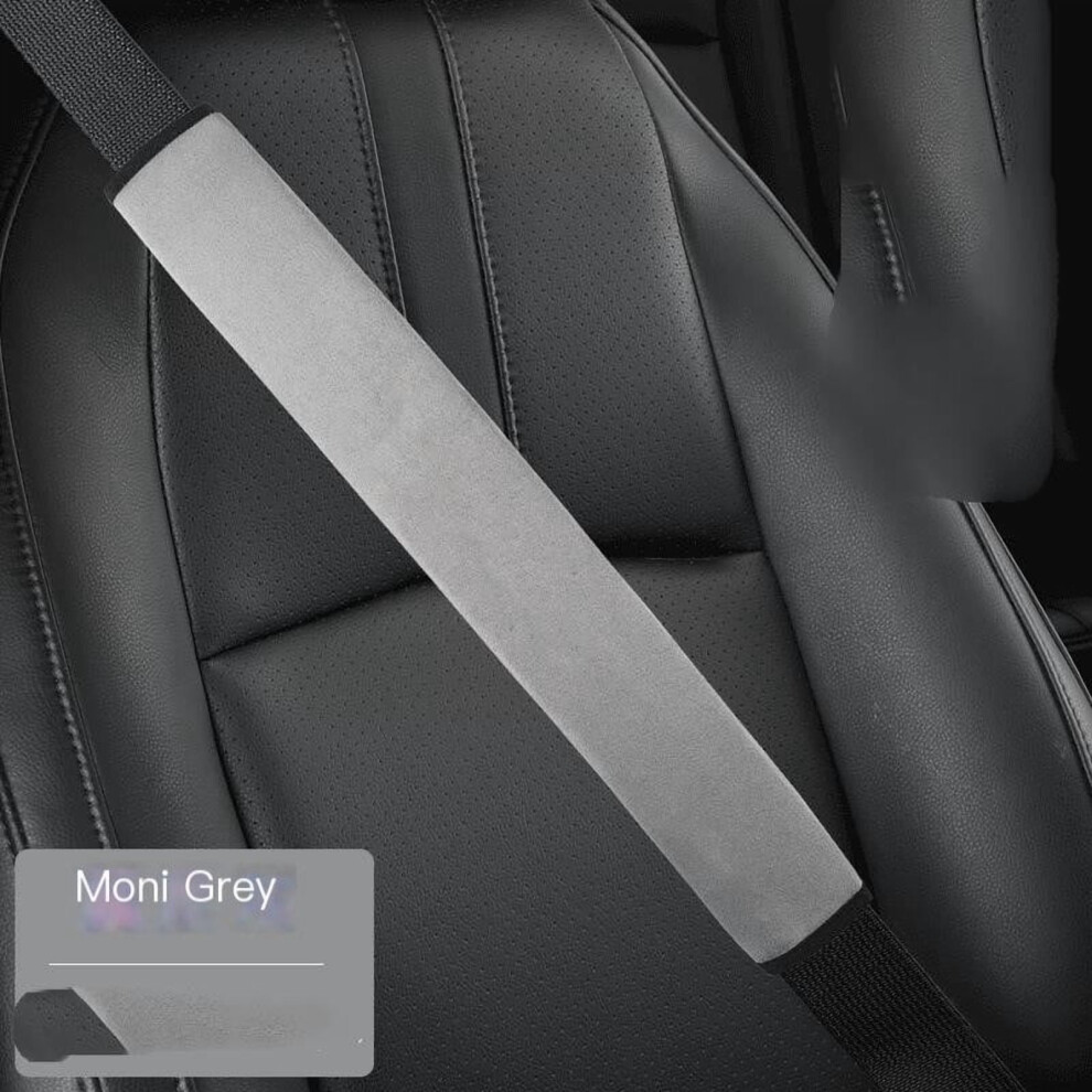 Seatbelt Cover Extra Long Soft Furry Cushion 2 Pcs 908436463164