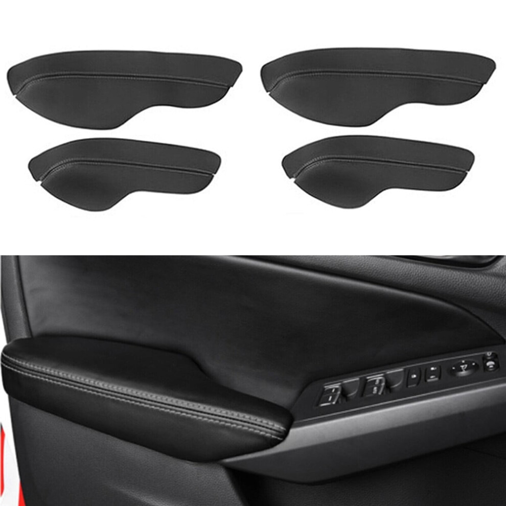Leather Door Armrest Cover For Honda Civic Sedan 2022 4Pcs 940684983834