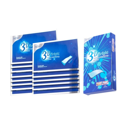 XIRQI 3D white teeth whitening strips for sensitive teeth