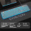 Silent Mechanical Keyboard All-Metal Panel 104 Keys 3