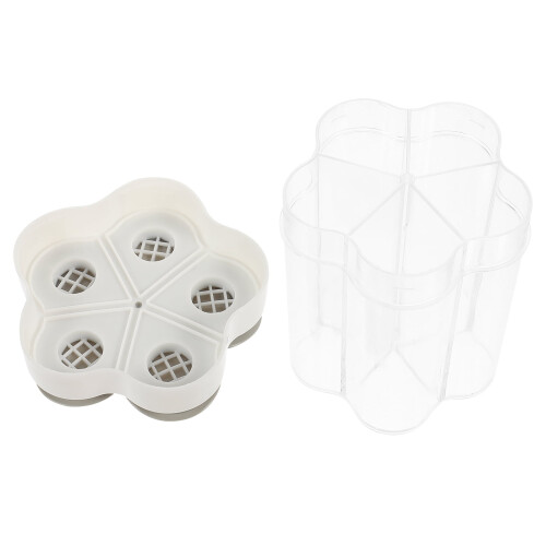 Ensemble de 5 pots à épices de voyage Eease gris 1