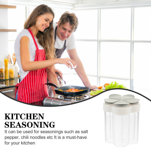 Ensemble de 5 pots à épices de voyage Eease gris 2