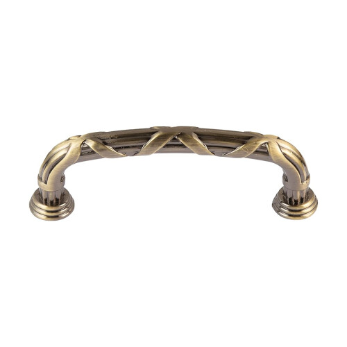 Utopia Alley cabinet pull handle vintage antique brass 10