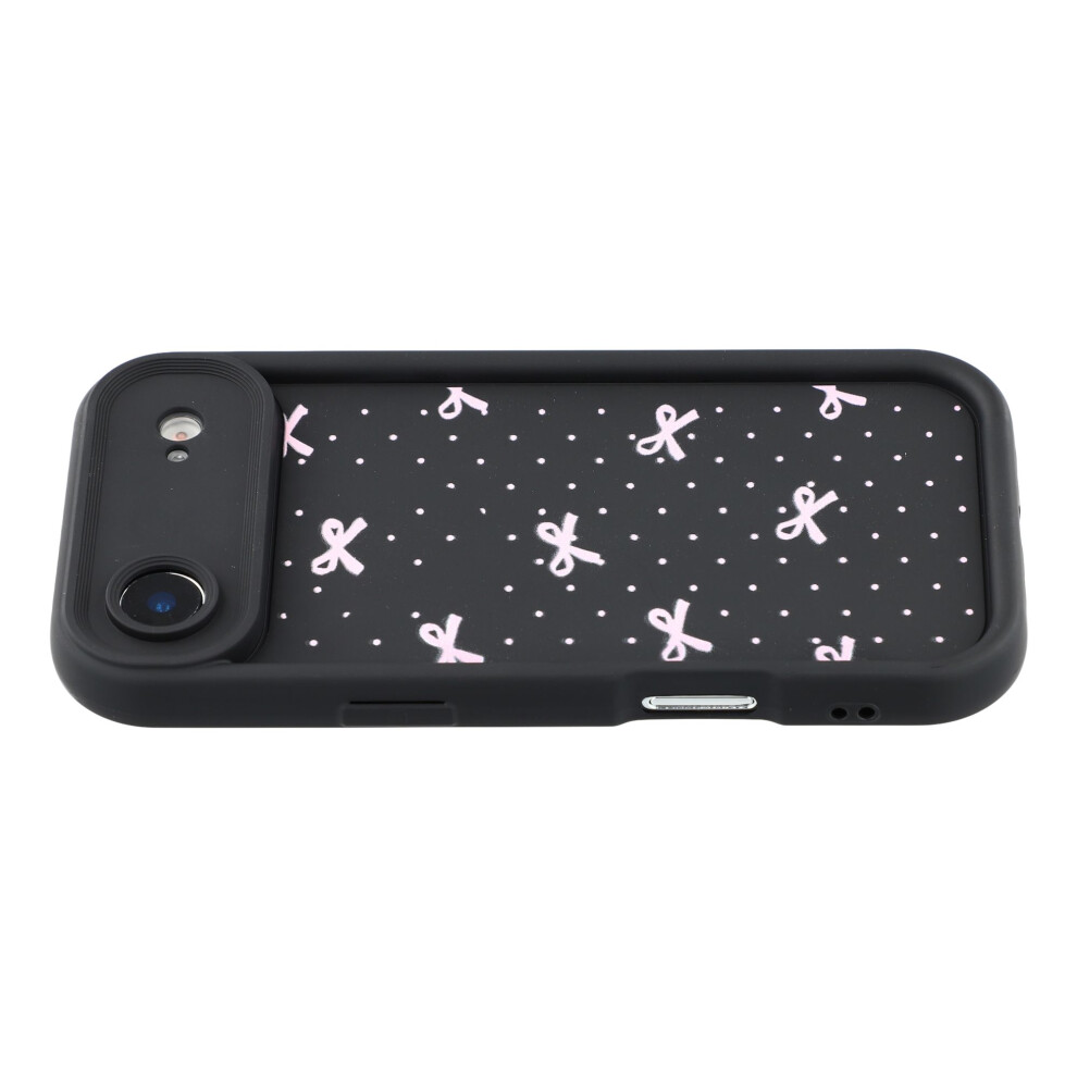 (Polka Dot Bow / ) For Iphone Air Case Aesthetic Pattern Print Tpu Shockproof Phone Cover Black 6914299777380