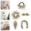 Christmas Wreath Golden Twigs Artificial 1 Piece 8