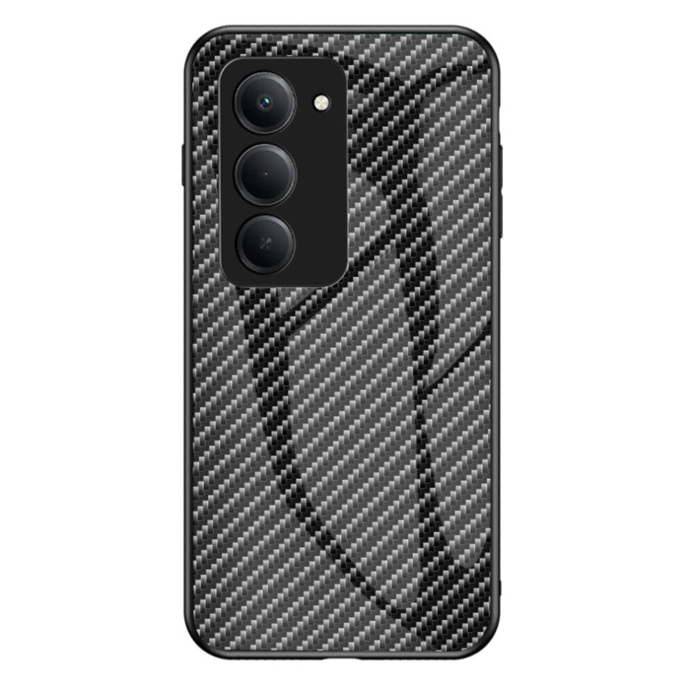 ( Fiber) For Xiaomi Redmi 15 5G (Global) (169Mm) Case Tempered Glass Shockproof Phone Cover Black 6914291252137